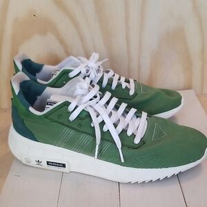 Adidas Men's Green Sneakers